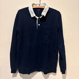 GAP Navy Blue Rugby Shirt
